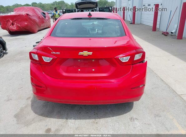 1G1BC5SM6G7255243 2016 CHEVROLET CRUZE Red 