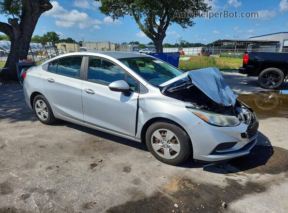 1G1BC5SM6G7267862 2016 CHEVROLET CRUZE Silver Передня права чверть