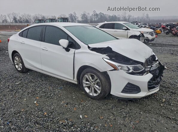 1G1BC5SM6K7123351 2019 CHEVROLET CRUZE White Przód prawy