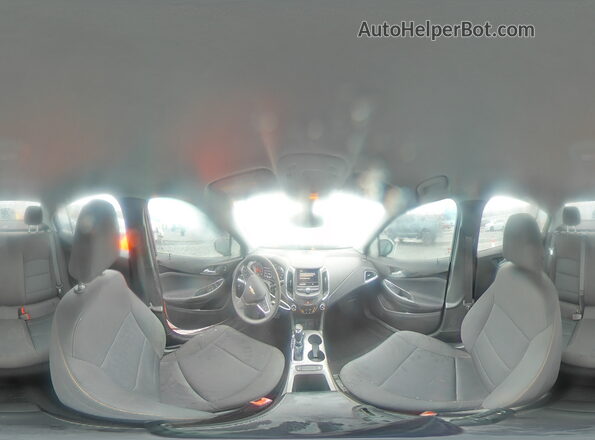 1G1BC5SM6K7123351 2019 CHEVROLET CRUZE White Widok naklejki z numerem VIN