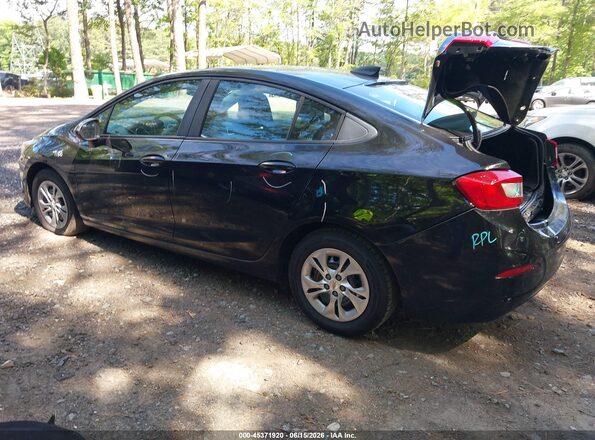 1G1BC5SM6K7149383 2019 CHEVROLET CRUZE Black უკანა მარცხენა