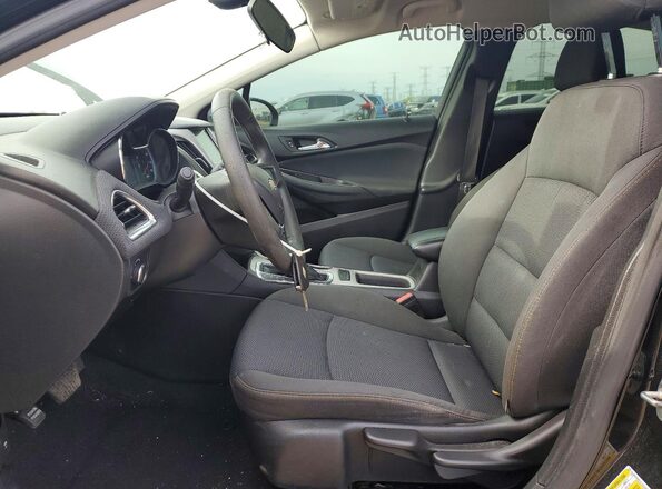 1G1BC5SM7G7245465 2016 CHEVROLET CRUZE Black წინა სალონის ხედი