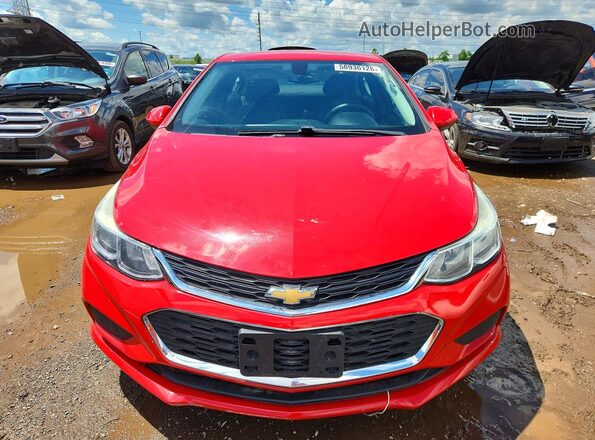 1G1BC5SM7J7149844 2018 CHEVROLET CRUZE Red წინა ხედი