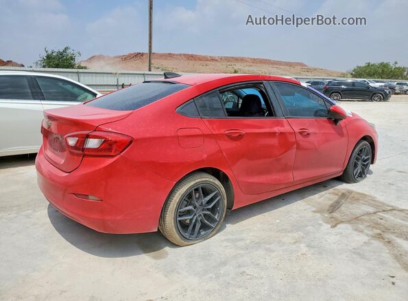 1G1BC5SM7K7110558 2019 CHEVROLET CRUZE Красный Задняя правая четверть