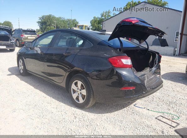1G1BC5SM8J7122829 2018 CHEVROLET CRUZE Black Rear left