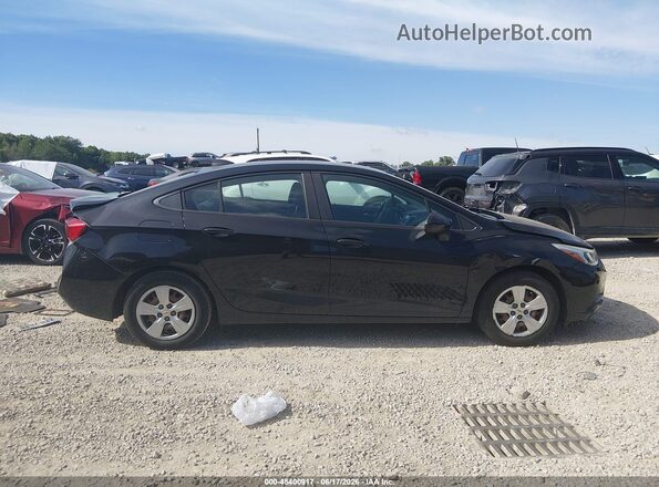 1G1BC5SM8J7122829 2018 CHEVROLET CRUZE Black Rear interior view