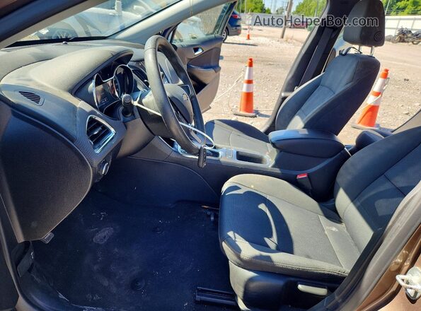 1G1BC5SM8K7118569 2019 CHEVROLET CRUZE Brown Սալոնի դիմացի տեսք