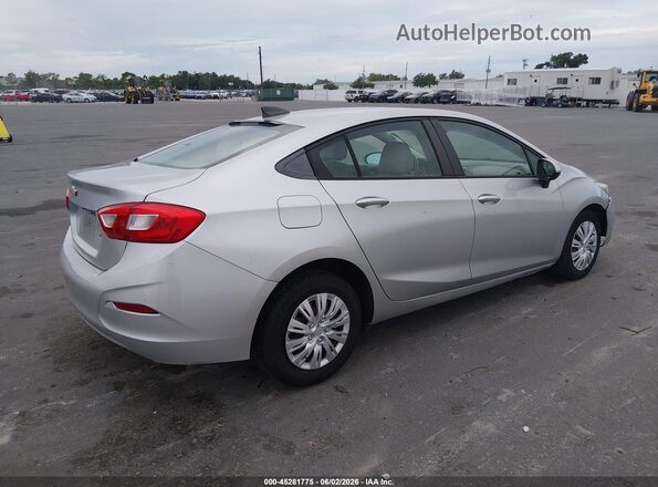 1G1BC5SM9H7230872 2017 CHEVROLET CRUZE Серебряный Задняя правая четверть