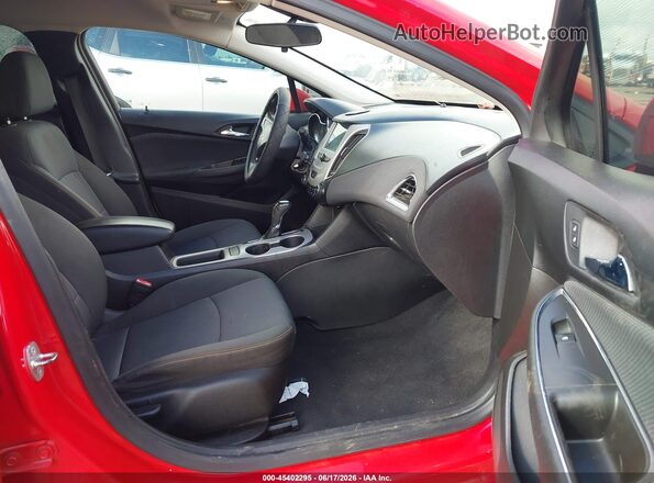 1G1BC5SM9J7180237 2018 CHEVROLET CRUZE Red წინა სალონის ხედი
