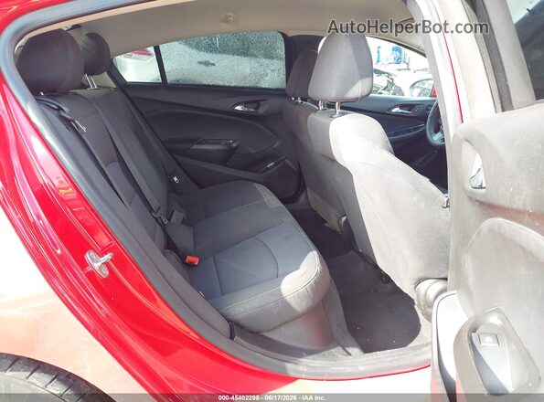 1G1BC5SM9J7180237 2018 CHEVROLET CRUZE Red VIN კოდის სტიკერის ხედი