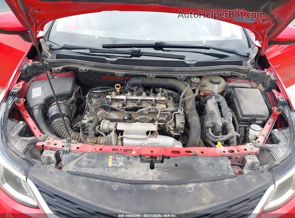 1G1BC5SM9J7180237 2018 CHEVROLET CRUZE Red უკანა ხედი