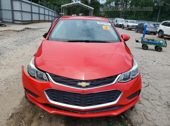 1G1BC5SM9J7197944 2018 CHEVROLET CRUZE Red Вид спереду