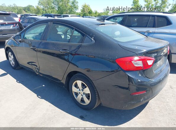 1G1BC5SMXG7255181 2016 CHEVROLET CRUZE Black Rear left
