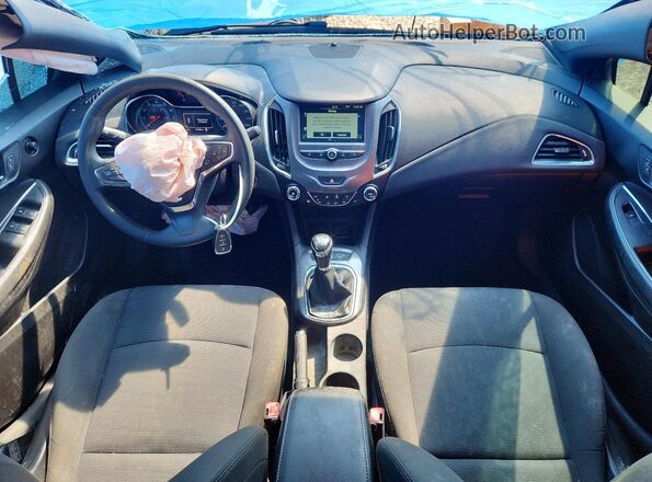 1G1BD5SM5J7164064 2018 CHEVROLET CRUZE Black Вид панелі приладів