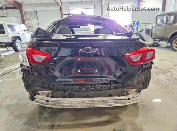1G1BD5SM5J7164064 2018 CHEVROLET CRUZE Black Вид ззаду