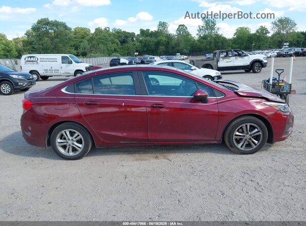 1G1BE5SM0G7233359 2016 CHEVROLET CRUZE Красный Вид задней части салона