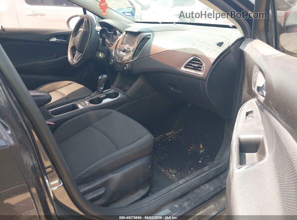 1G1BE5SM0G7236522 2016 CHEVROLET CRUZE Gray წინა სალონის ხედი