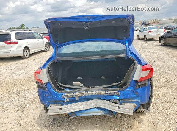 1G1BE5SM0H7104653 2017 CHEVROLET CRUZE Blue Вид ззаду