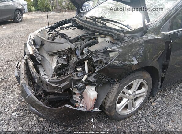 1G1BE5SM0J7182565 2018 CHEVROLET CRUZE Black Widok z przodu