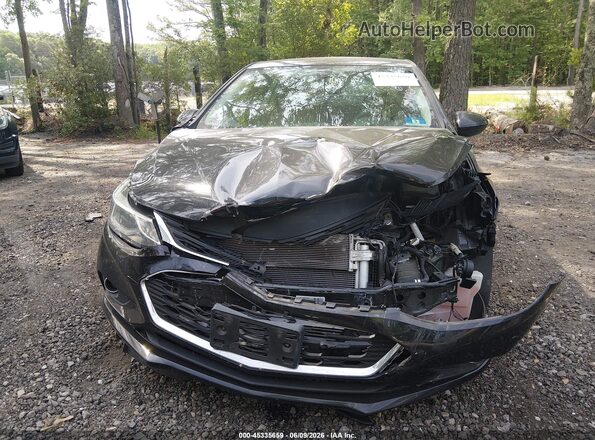 1G1BE5SM0J7182565 2018 CHEVROLET CRUZE Black Widok zestawu wskaźników