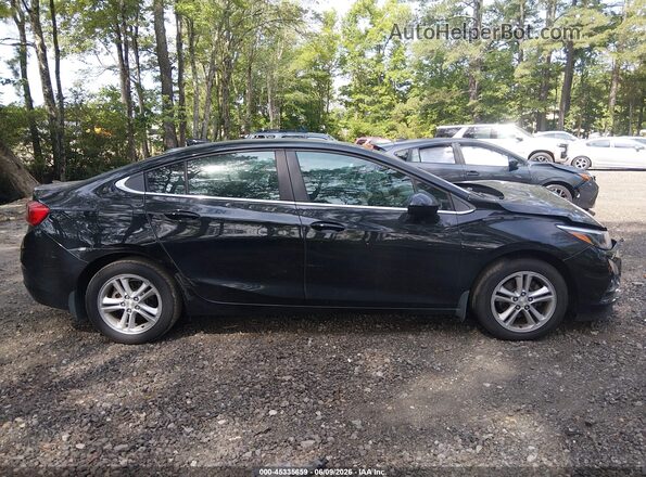1G1BE5SM0J7182565 2018 CHEVROLET CRUZE Black Widok wnętrza z tyłu