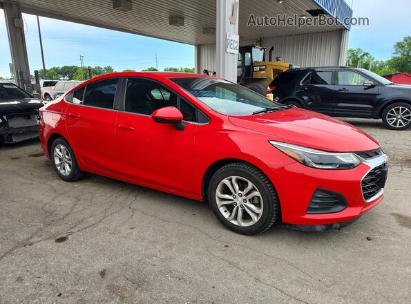 1G1BE5SM0K7113473 2019 CHEVROLET CRUZE Red წინა მარჯვენა