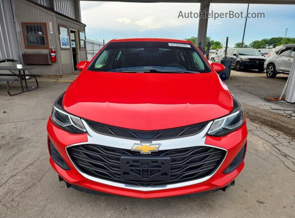 1G1BE5SM0K7113473 2019 CHEVROLET CRUZE Red წინა ხედი