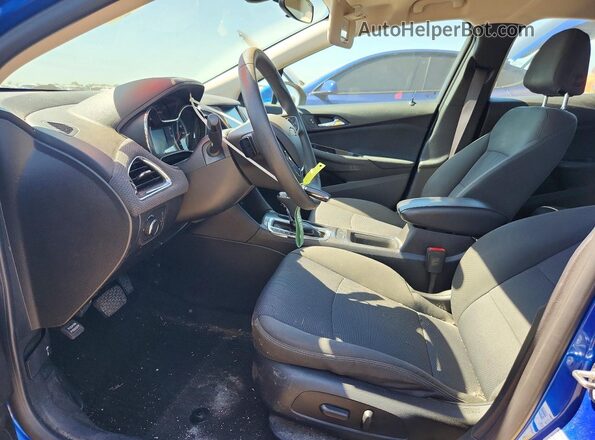 1G1BE5SM1H7278148 2017 CHEVROLET CRUZE Blue წინა სალონის ხედი