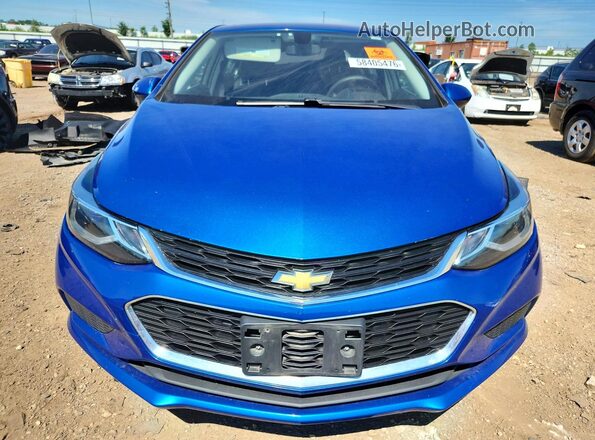 1G1BE5SM1H7278148 2017 CHEVROLET CRUZE Blue წინა ხედი