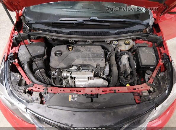 1G1BE5SM1K7114907 2019 CHEVROLET CRUZE Red Вид ззаду