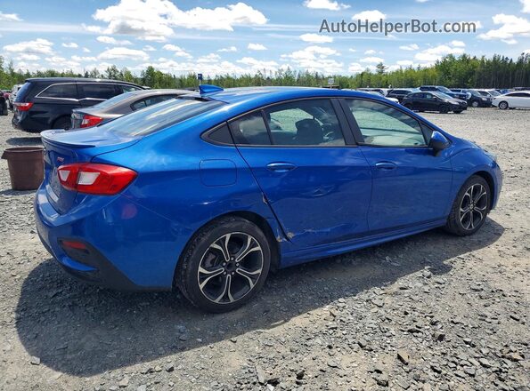 1G1BE5SM1K7119265 2019 CHEVROLET CRUZE Blue Trasero derecho