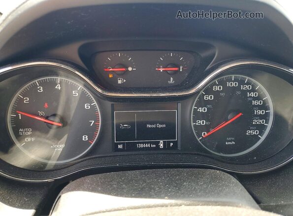 1G1BE5SM1K7119265 2019 CHEVROLET CRUZE Blue Vista del cuadro de instrumentos