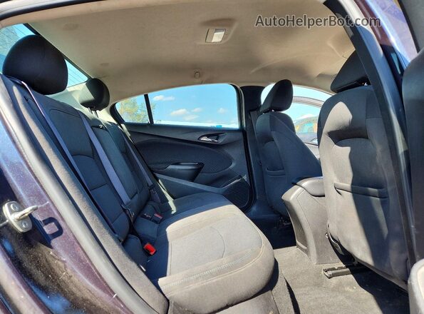 1G1BE5SM2G7247991 2016 CHEVROLET CRUZE Черный Вид задних сидений