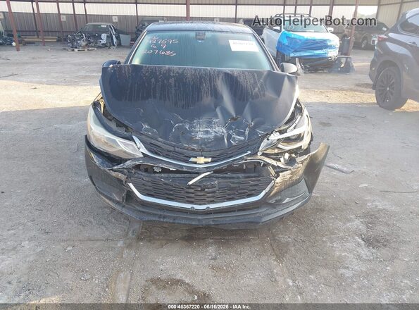 1G1BE5SM2H7207685 2017 CHEVROLET CRUZE Black Դիմացի տեսք