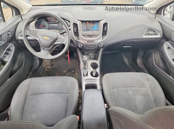 1G1BE5SM2H7248429 2017 CHEVROLET CRUZE Black Widok zestawu wskaźników