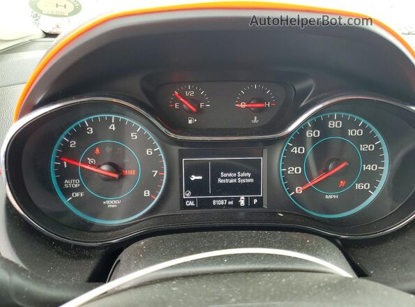 1G1BE5SM2J7208325 2018 CHEVROLET CRUZE Gray ხელსაწყოთა პანელის ხედი