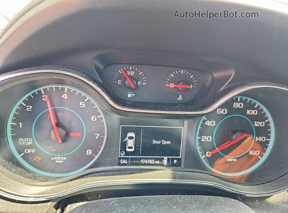 1G1BE5SM2J7219907 2018 CHEVROLET CRUZE Silver Widok zestawu wskaźników