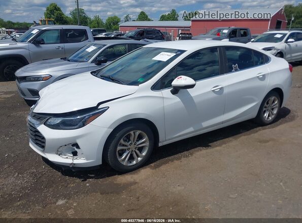 1G1BE5SM2K7118030 2019 CHEVROLET CRUZE White Vista tres cuartos delantera izquierda