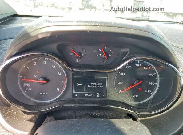 1G1BE5SM2K7146801 2019 CHEVROLET CRUZE Белый Вид щитка приборов