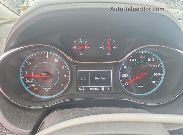 1G1BE5SM3H7112083 2017 CHEVROLET CRUZE Black ხელსაწყოთა პანელის ხედი