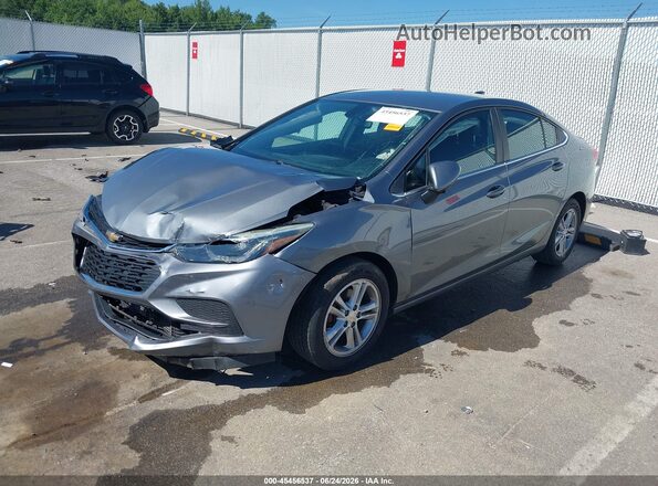 1G1BE5SM3J7146966 2018 CHEVROLET CRUZE Серый Передняя левая четверть