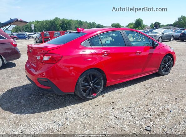 1G1BE5SM3J7175075 2018 CHEVROLET CRUZE Red Հետևի աջ