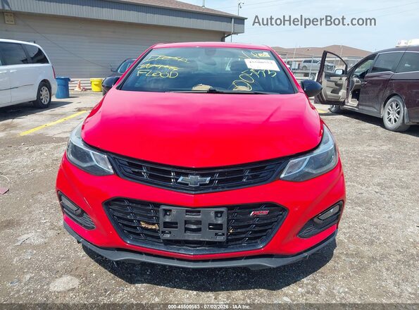 1G1BE5SM3J7175075 2018 CHEVROLET CRUZE Red Սալոնի հետևի տեսք