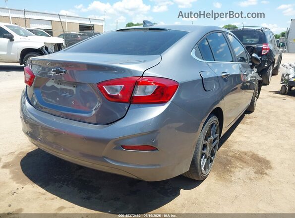 1G1BE5SM3K7127352 2019 CHEVROLET CRUZE Gray Trasero derecho