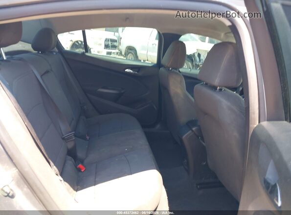 1G1BE5SM3K7127352 2019 CHEVROLET CRUZE Gray Vista de la etiqueta del VIN