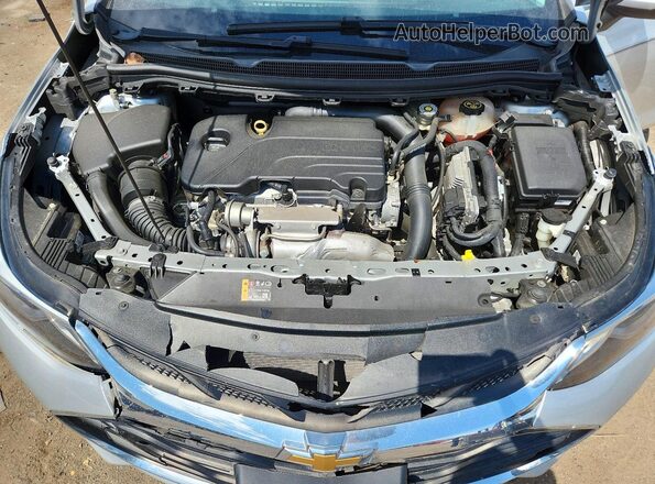 1G1BE5SM3K7143423 2019 CHEVROLET CRUZE Silver Widok wnętrza z tyłu