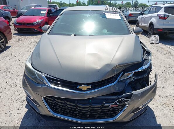 1G1BE5SM4H7140751 2017 CHEVROLET CRUZE Silver Սարքավորումների վահանակի տեսք