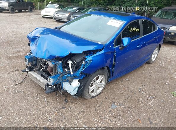 1G1BE5SM4H7155752 2017 CHEVROLET CRUZE Blue 