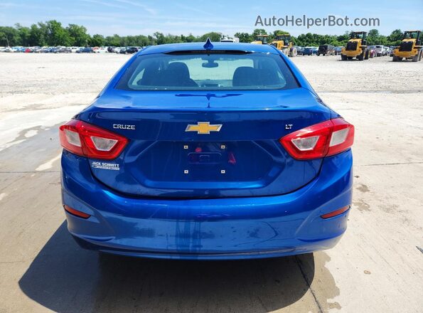1G1BE5SM4H7205873 2017 CHEVROLET CRUZE Blue უკანა ხედი