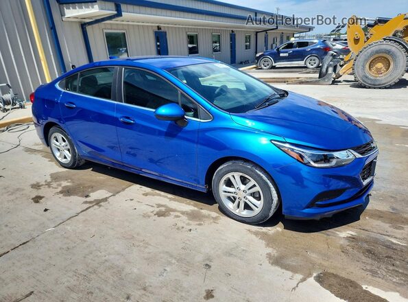 1G1BE5SM4H7205873 2017 CHEVROLET CRUZE Blue წინა მარჯვენა